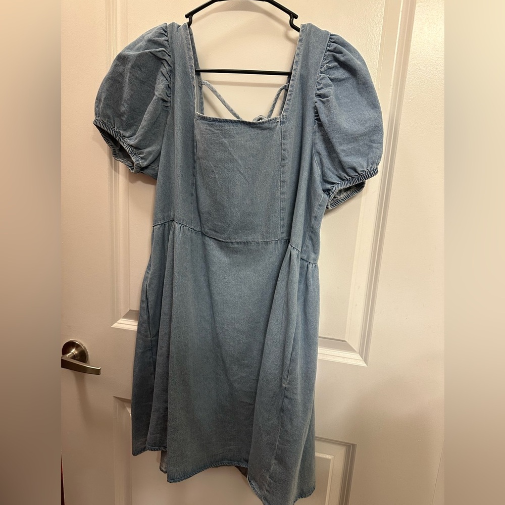 Arula Denim Mini Dress